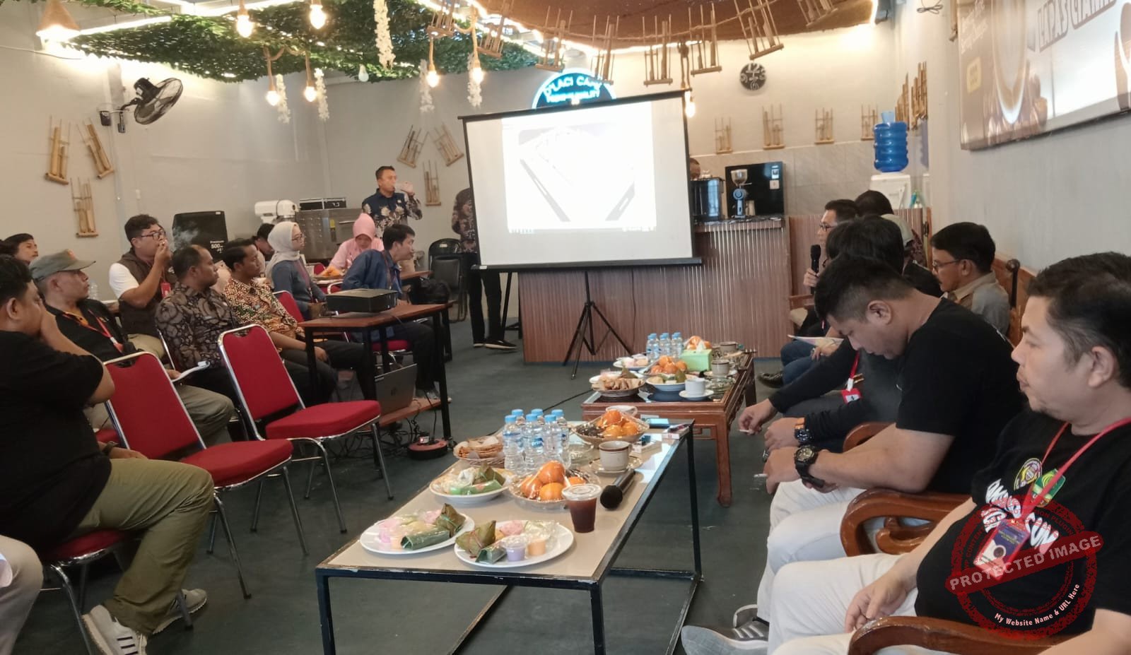 Lapas Ciamis menggelar Rapat Koordinasi (Rakor) Harmoni Tanpa Batas di Laci Cafe Lapas Kelas IIB Ciamis.