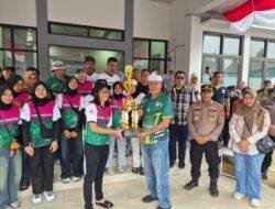​Voli Cijeungjing Juara, Warga Turun Ke Jalan Rayakan Kemenangan