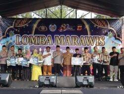 Polsek Mangkubumi Rajai Lomba Marawis dan Tahfidz Polres Tasik Kota