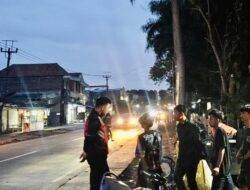 Pemuda Mabuk Bawa Sajam di Jembatan Copong Garut Diciduk Polisi