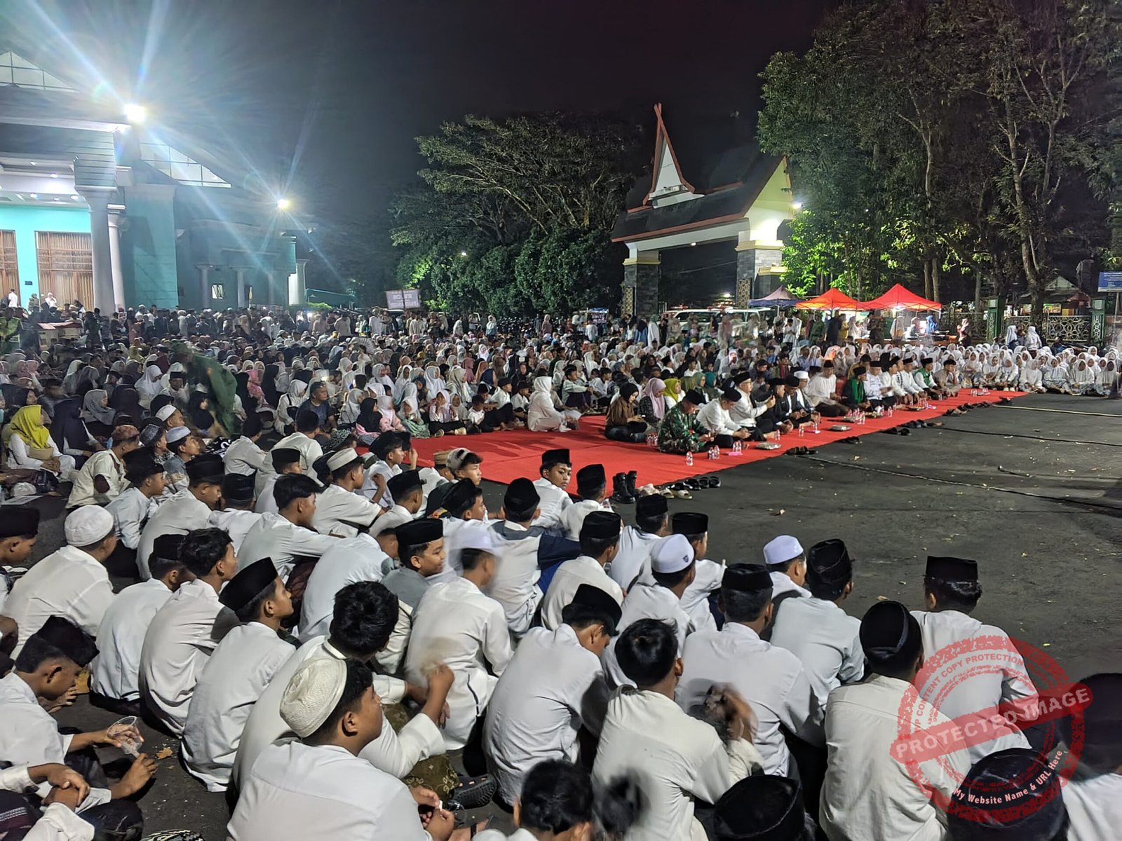 Istighosah dan Peringatan Tahun Baru Islam 1 Muharram 1448 H di Islamic Center Ciamis. (Dok, foto. Istimewa)