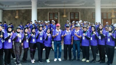 Target Prestasi, Bupati Ciamis Lepas Kontingen POPWILDA-PORSENITAS