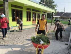 Polres Garut Bersih-Bersih Rumah Ibadah Jelang HUT Bhayangkara ke-80