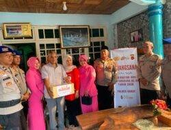 Sambut Hari Bhayangkara ke-80, Satpolairud Polres Garut Sungkem ke Purnawirawan