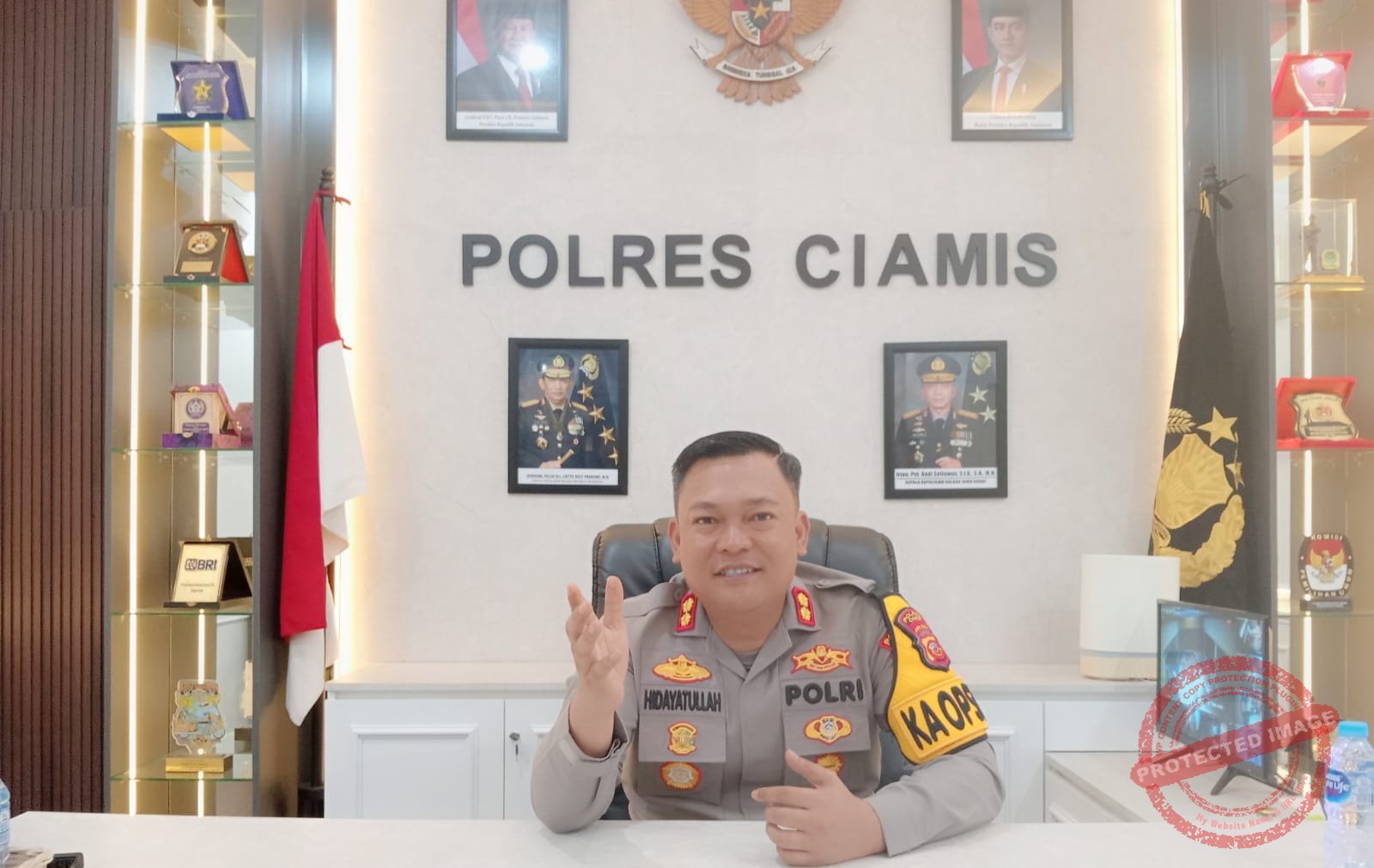 Kapolres Ciamis, AKBP H. Hidayatullah