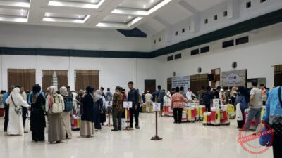 411 Jemaah kloter 31 atau kloter terakhir Haji Ciamis tiba di Islamic Center. (Dok, foto. Kondusif.com)