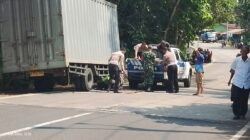 Kecelakaan lalu lintas maut terjadi di Jalan Otto Iskandardinata (Otista), tepatnya di kawasan Bojong, Kecamatan Cijeungjing, Kabupaten Ciamis, Rabu (24/6/2026) sekitar pukul 11.40 WIB. (Dok, foto. Istimewa)