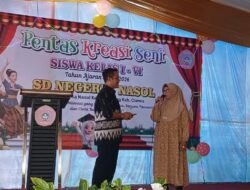 Kuis Edukatif Meriahkan Pentas Seni dan Pelepasan Siswa SDN 1 Nasol