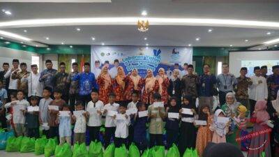 Lebaran Yatim Ciamis 2026. (Dok, foto. Humas Kemenag Ciamis)