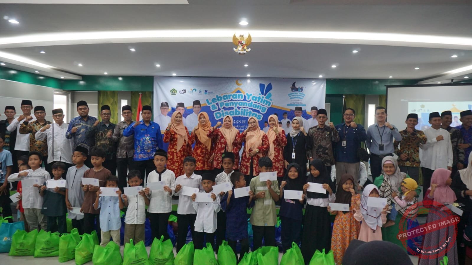 Lebaran Yatim Ciamis 2026. (Dok, foto. Humas Kemenag Ciamis)