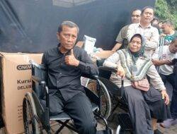 Tak Sekadar Jalan Sehat, Polres Ciamis Santuni Penyandang Disabilitas