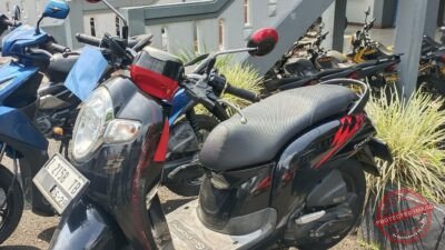 Pagar Makan Tanaman! Karyawan di Ciamis Nekat Gondol Motor Scoopy Milik Bos Sendiri