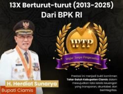 Pemkab Ciamis Raih Opini WTP 13 Kali Berturut-turut dari BPK