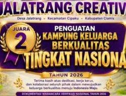 Kado Hari Jadi Ciamis ke-384, Kampung KB Jalatrang Creative Sabet Juara 2 Nasional 2026