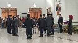 Herdiat Lantik Pimpinan BAZNAS Ciamis 2026-2031
