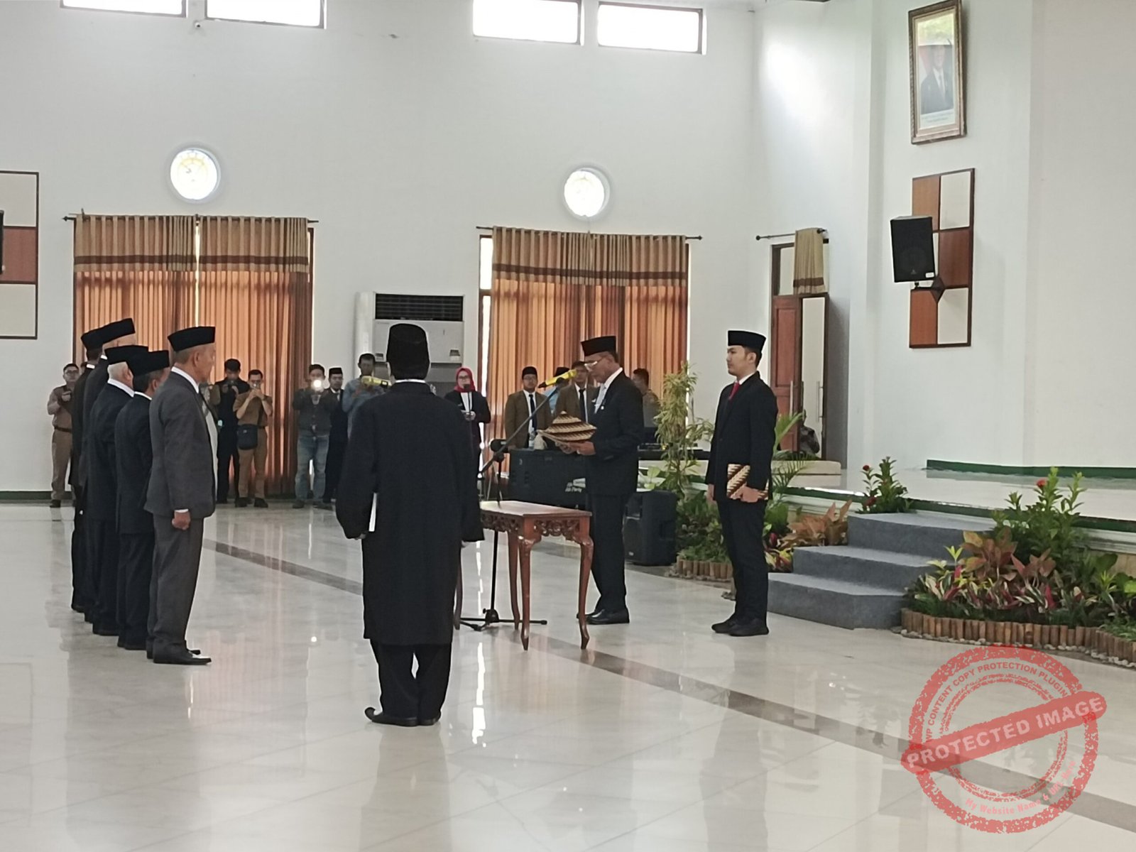 Pelantikan Pimpinan Baznas Ciamis periode 2026-2031. (Dok, foto. Kondusif.com)