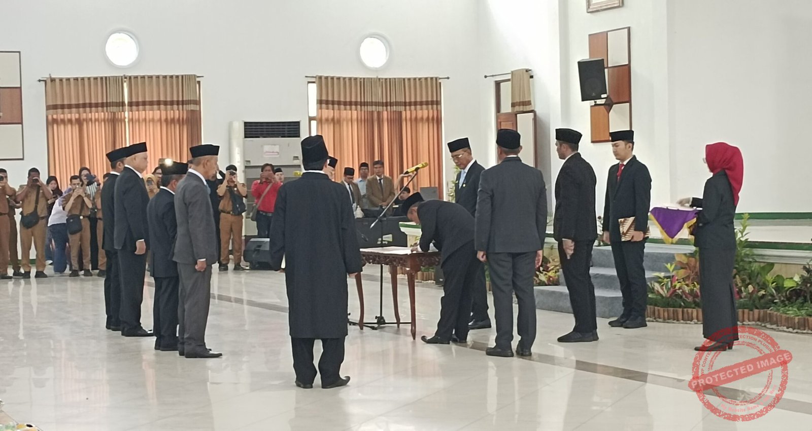 Pelantikan BAZNAS Ciamis periode 2026-2031. (Dok, foto. Kondusif.com)