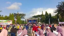 Forkopimda Ciamis Patungan Tambah Hadiah di Jalan Sehat Hari Bhayangkara