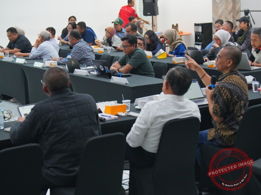 Dewan Pers menggelar forum dengar pendapat (FGD) bersama berbagai organisasi pers. (Dok, foto. Dewan Pers).