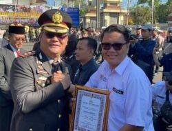 PWI Ciamis Terima Penghargaan dari Polres di HUT Bhayangkara ke-80