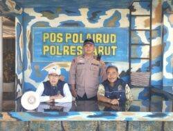 Libur Sekolah, Satpolairud Polres Garut Perketat Pengamanan Pantai Selatan Antisipasi Kecelakaan Laut