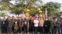 Polres Garut Kawal Ketat Tradisi Larung Saji Rancabuaya