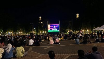 Warga Ciamis Padati Alun-alun Nobar Welcome Concert D’Academy 8, Beri Dukungan untuk Alexa