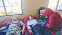 Rayakan HUT Bhayangkara ke-80, Polsek Bayongbong Gelar Aksi Donor Darah