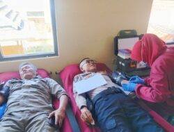 Rayakan HUT Bhayangkara ke-80, Polsek Bayongbong Gelar Aksi Donor Darah