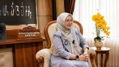 Rektor Universitas Galuh, Dr. Tita Rohita, S.Kep., Ners., M.M., M.Kep.,. (Dok, foto. Kondusif.com)