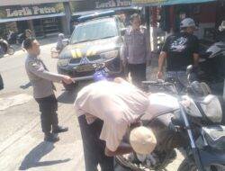 Knalpot Brong Bikin Resah, Polsek Cisompet dan Dishub Garut Razia Pengendara Nakal di Jalan Raya