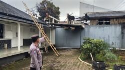 Gudang Produksi Kusen di Bayongbong Ludes Terbakar, Kerugian Ditaksir Rp300 Juta