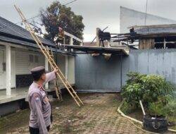 Gudang Produksi Kusen di Bayongbong Ludes Terbakar, Kerugian Ditaksir Rp300 Juta