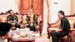 Kunjungan silaturahmi Rektor Universitas Galuh (Unigal) periode 2026–2030, Dr. Tita Rohita ke Pendopo Bupati Ciamis. (Dok, foto. Humas Pemkab Ciamis)