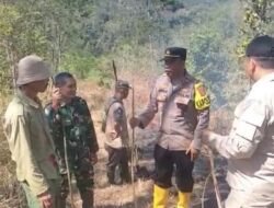 Polsek Pakenjeng dan Forkopimcam Gencarkan Patroli Karhutla, Warga Diimbau Tidak Membakar Lahan