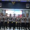 AKBP H. Hidayatullah Serahkan Tongkat Komando kepada AKBP Eko Iskandar