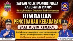 Musim Kemarau Datang, Satpol PP Ciamis Ingatkan 7 Langkah Cegah Kebakaran