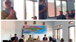 Badan Narkotika Nasional (BNN) Kabupaten Ciamis bersama Badan Kesatuan Bangsa dan Politik (Kesbangpol) Kabupaten Ciamis memberikan edukasi bahaya narkoba kepada masyarakat Desa Nasol, Kecamatan Cikoneng, Kabupaten Ciamis. (Dok, foto. Kondusif.com)