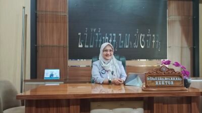 Rektor Universitas Galuh (Unigal), Dr. Tita Rohita, S.Kep., Ners., M.M., M.Kep.,. (Dok, foto. Kondusif.com/fauza)