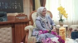 Rektor Universitas Galuh (Unigal), Dr. Tita Rohita menyatakan dukungannya terhadap konservasi Gunung Sawal. (Dok, foto. Kondusif.com/fauza)