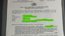 STNK Yamaha Aerox Z 6712 JC Hilang di Wilayah Manonjaya