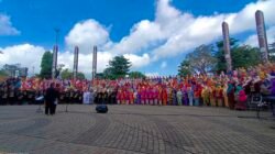 Gebyar angklung part 2 PWRI Ciamis di A