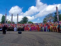 PWRI Ciamis Gelar Gebyar Angklung Part 2, Gaungkan Pelestarian Budaya Sunda