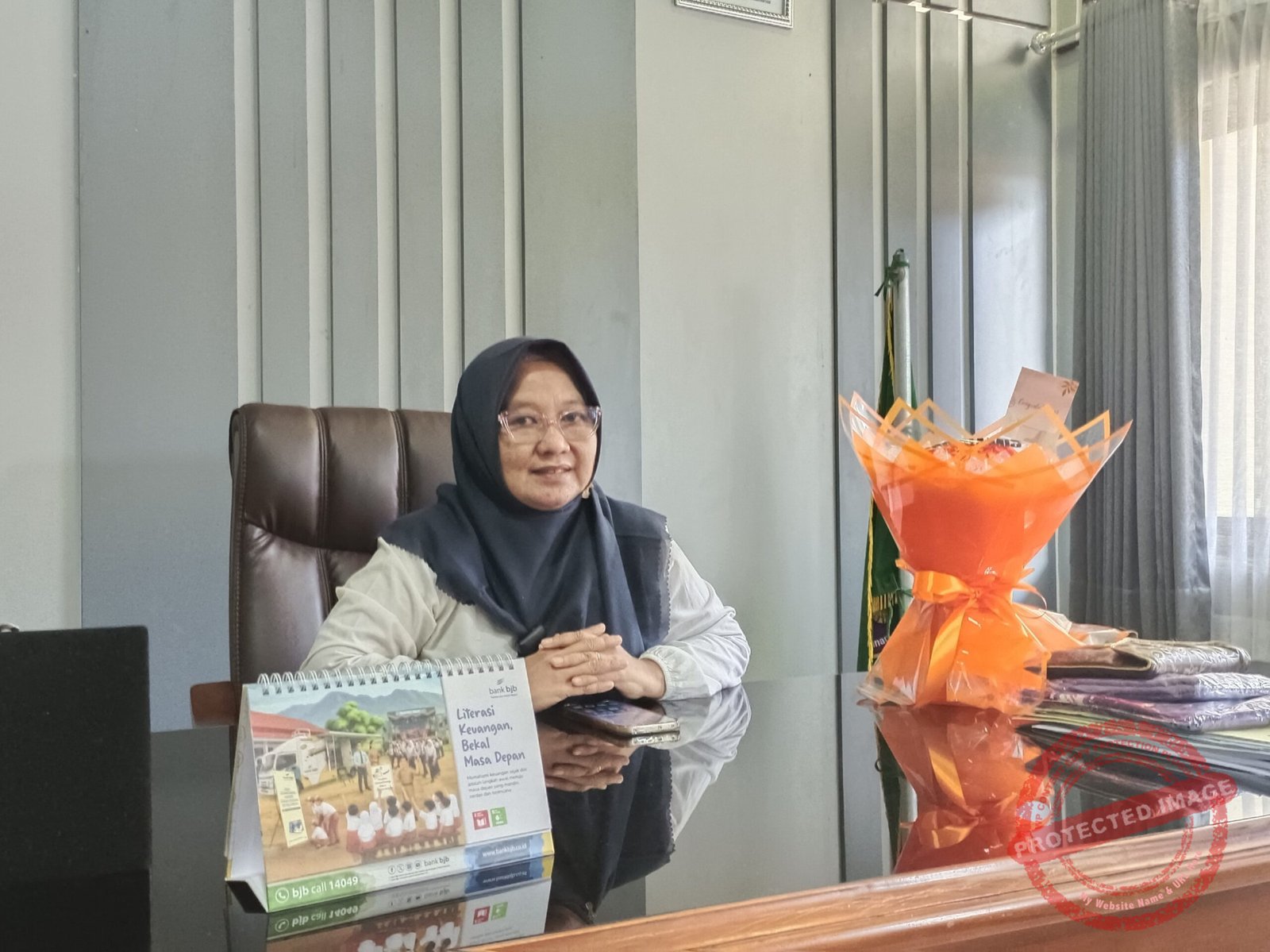 Kepala Pelaksana BPBD Kabupaten Ciamis, Ani Supiani. (Dok, foto. Fauza/kondusif.com)