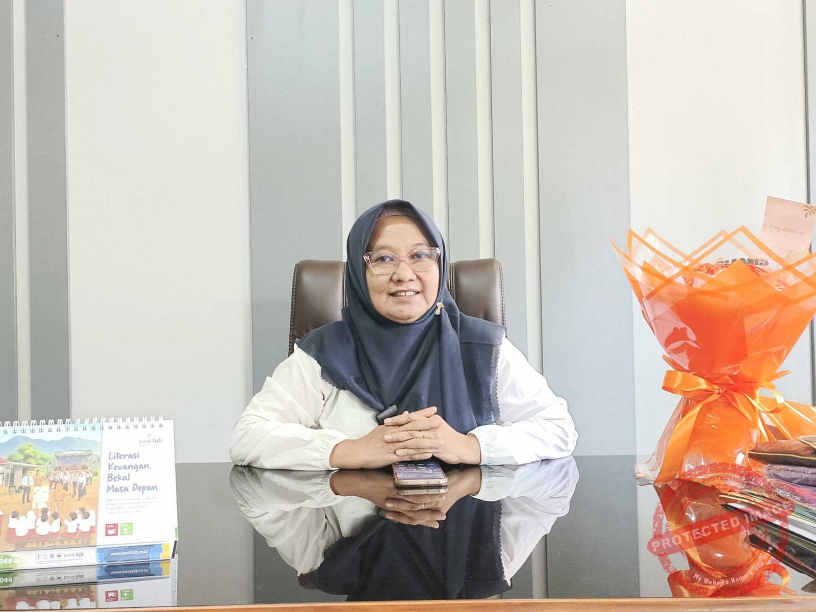 Kepala Pelaksana BPBD Kabupaten Ciamis, Ani Supiani. (Dok, foto. Fauza/kondusif.com)