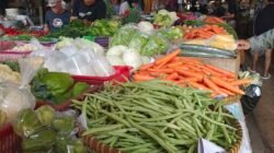 Komoditas sayur di Pasar Manis Ciamis. (Dok, foto/kondusif.com)
