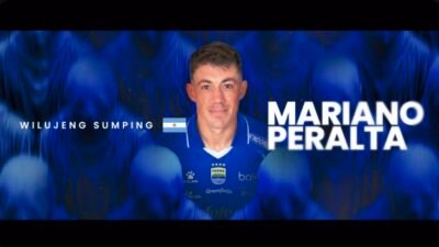 Mariano Peralta gabung Persib Bandung. (Dok, foto. Instagram/@persib)