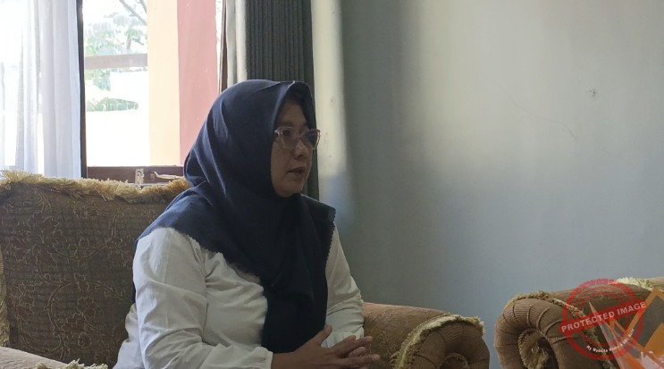 Kepala Pelaksana BPBD Kabupaten Ciamis, Ani Supiani. (Dok, foto. Fauza/kondusif.com)