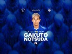 Gakuto Notsuda Gabung Persib, Teken Kontrak Semusim