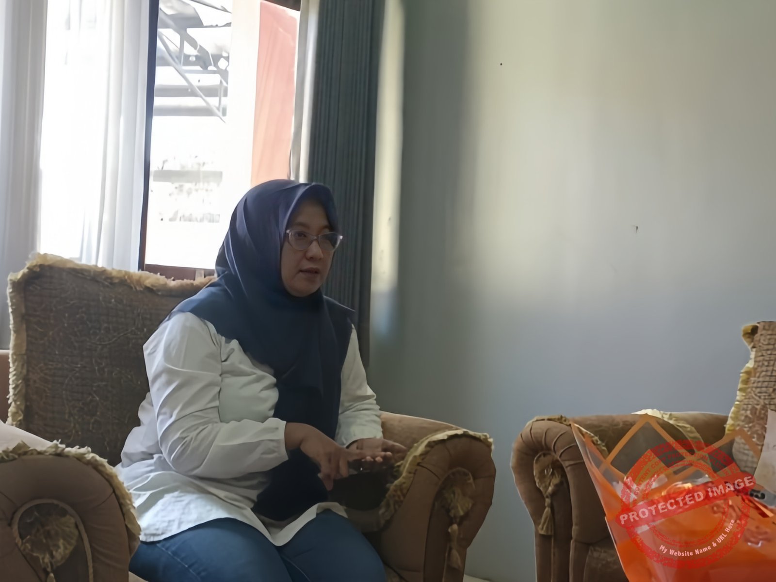 Kepala Pelaksana BPBD Kabupaten Ciamis, Ani Supiani. (Dok, foto. Fauza/kondusif.com)